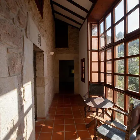 Chapel House Of Palacio De Hualle Near Comillas Vila