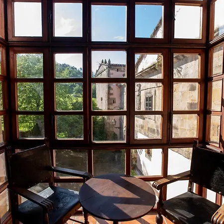Chapel House Of Palacio De Hualle Near Comillas Vila